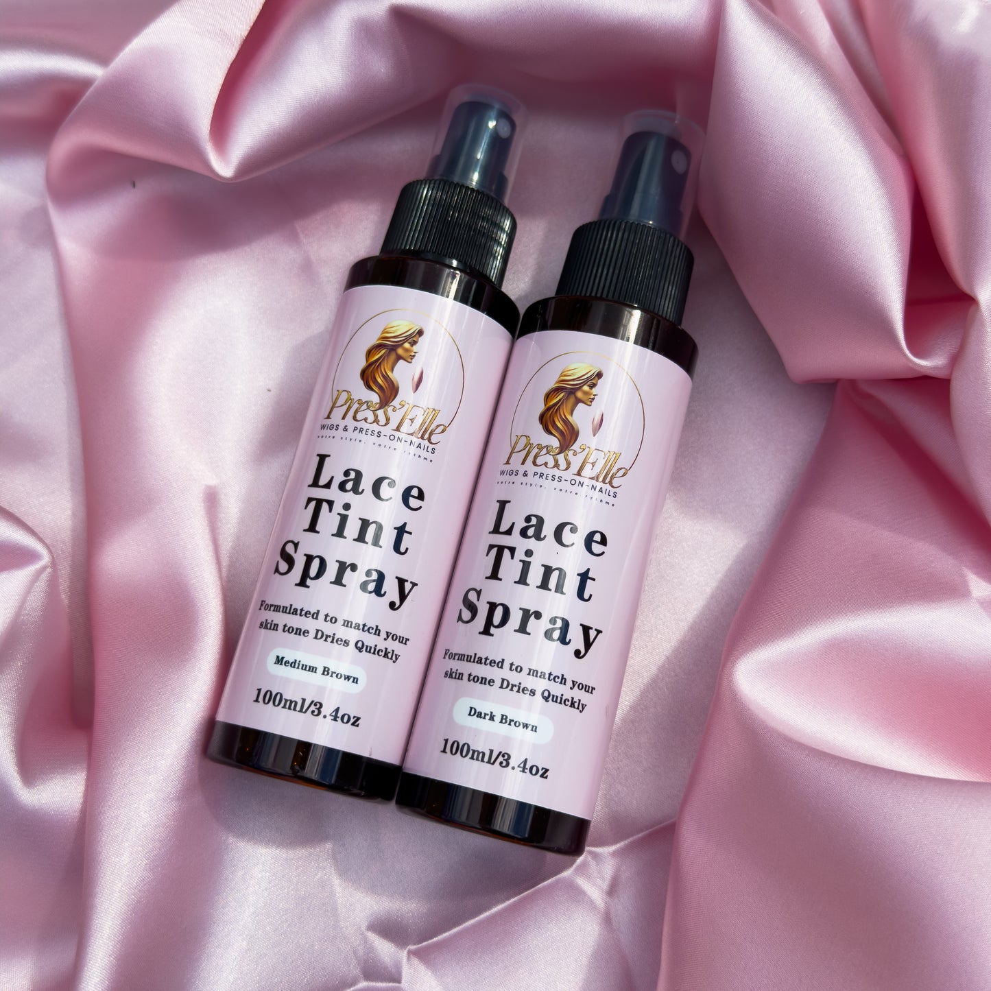 spray teinté pour perruque