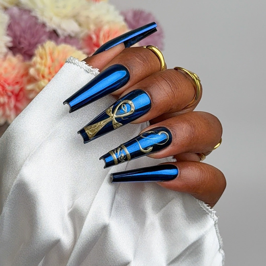 press on nails réutilisables faux ongles, ongles coffin