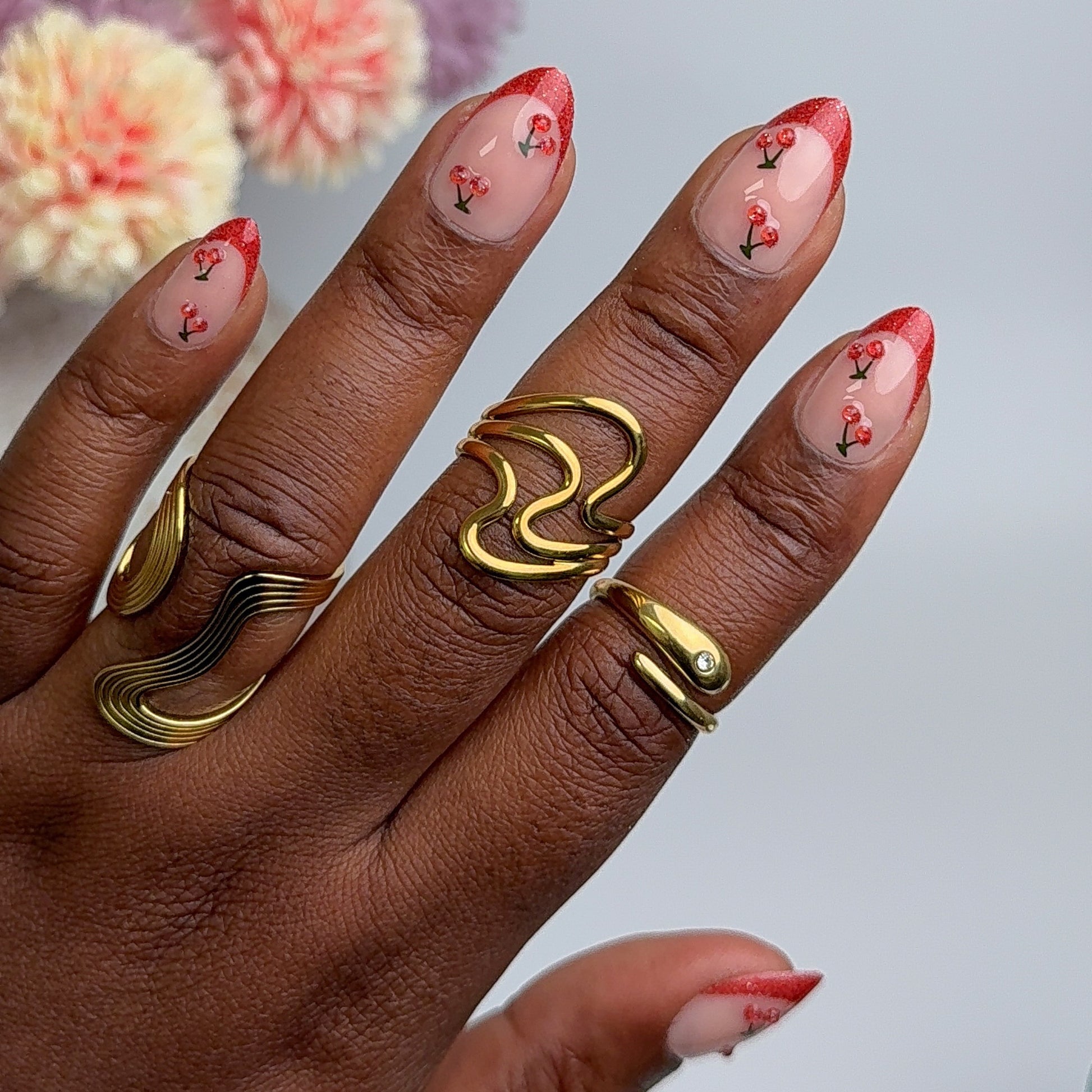 Ongles fruits, Summer vibes Nails, press on Nails 