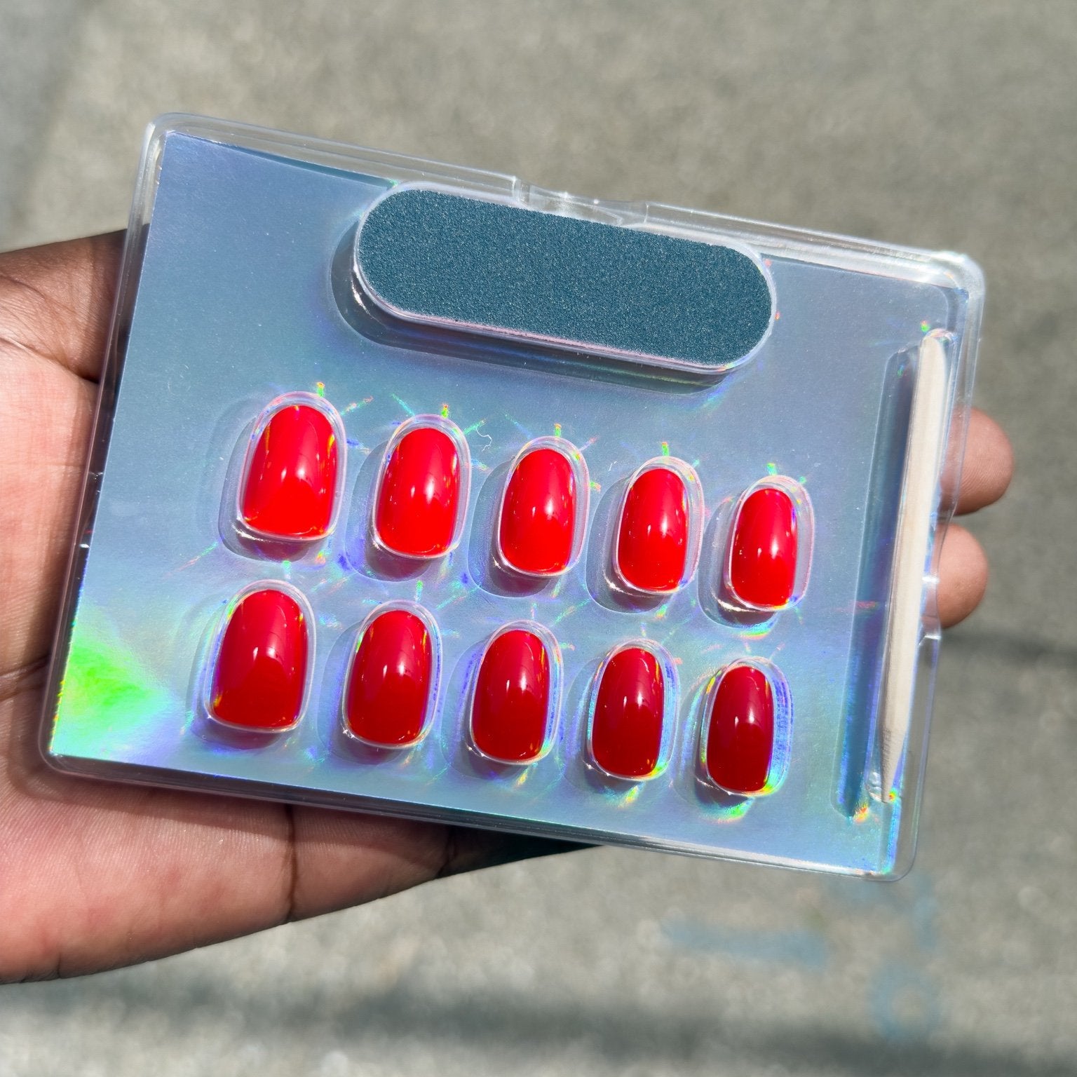 faux ongles réutilisables